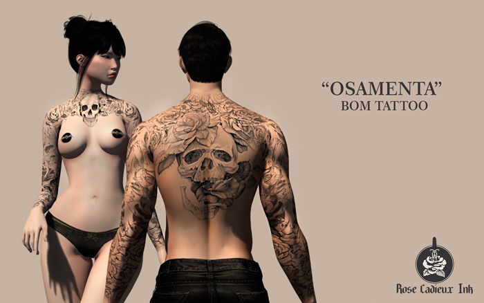 Rose Ink- "Osamenta" BOM tattoo