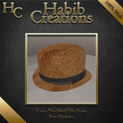 HC Bowler Derby Hat Tan