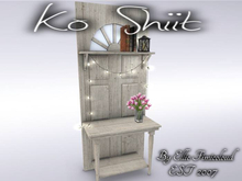 [KO SHIIT] Farmhouse Door Shelf