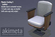[ Akimeta ] Theatre Seating 2 (WHITE)