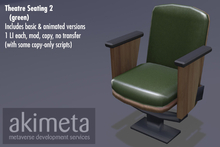 [ Akimeta ] Theatre Seating 2 (GREEN)