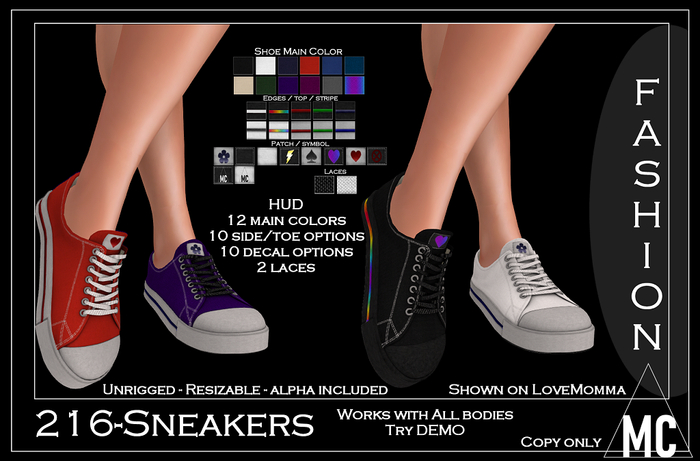 <MC> 216 Sneakers (add me)