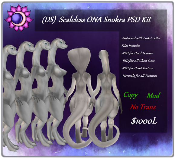 (DS) Scaleless ONA Snokra PSD Kit