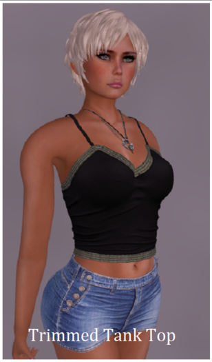 TRIMED TANK TOP FOR TONIC