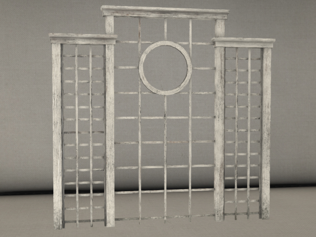treillage Garden Deco (white)