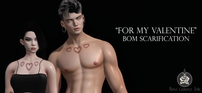 Rose Ink- For My Valentine (scarification)