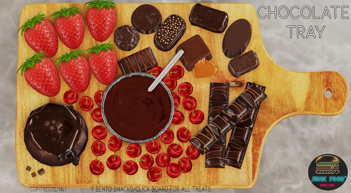 Junk Food - Chocolate Tray