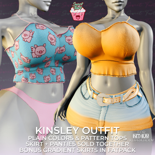 S<3TXIYF Kinsley Top Plain Version (Kupra) (Black)