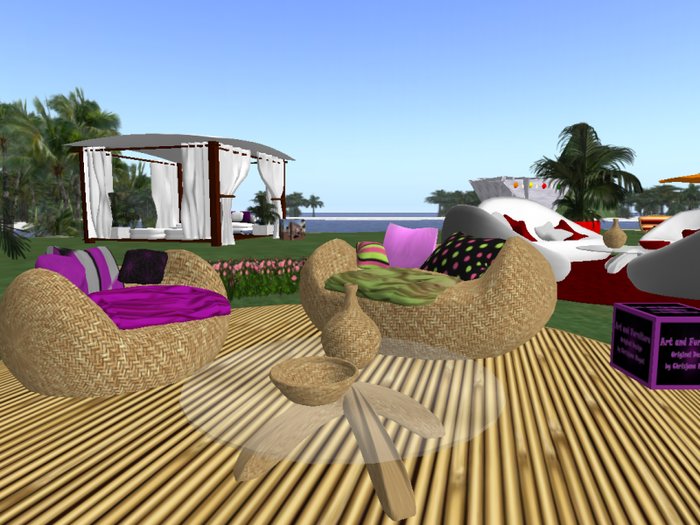 beanbag ensemble package wicker