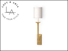 Loft & Aria - Kendall Sconce Brass