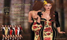 Nala Design - Madame Coquette Outfit  -Fatpack  -  Mesh Bodies
