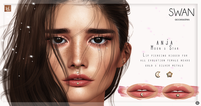 Swan Anja Set Lip Piercing