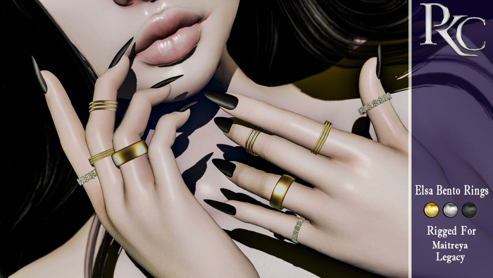 *PKC* Elsa Bento Rings