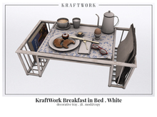 KraftWork Breakfast in Bed . White (Add Me)