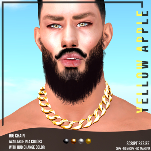 Yellow Apple - Big Chain