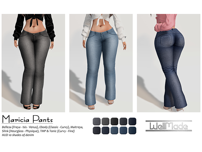 [WellMade] Maricia Pants
