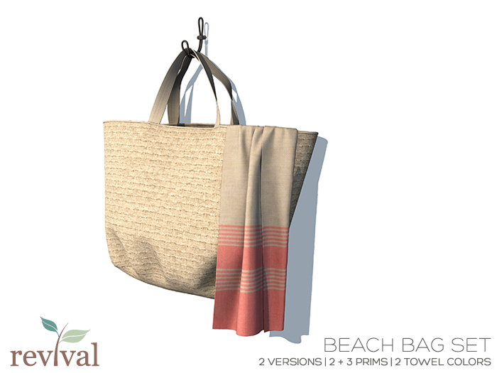 .:revival:. beach bag set