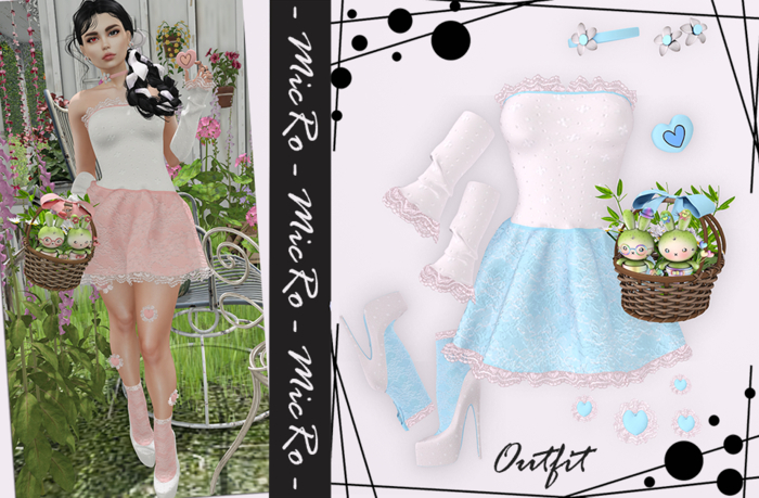 - MicRo - Outfit First loveb Blue