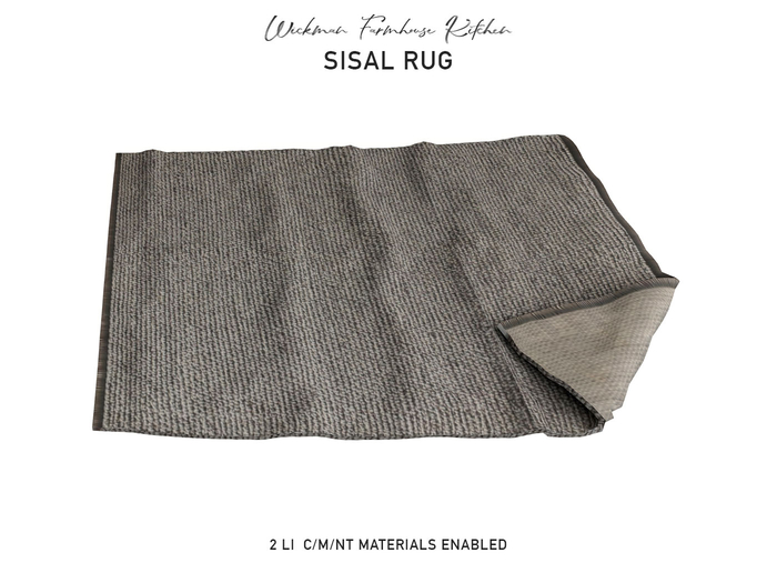 Muniick- Wickman Small Sisal Rug v2