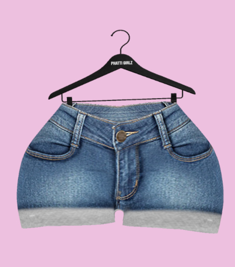 :PG: Jean Shorts Med Blue