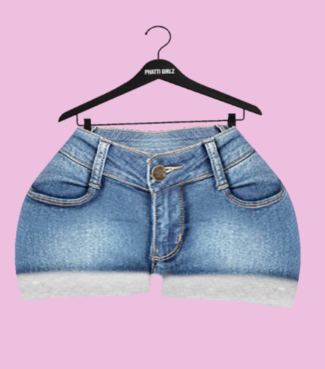 :PG: Jean Shorts Med Light