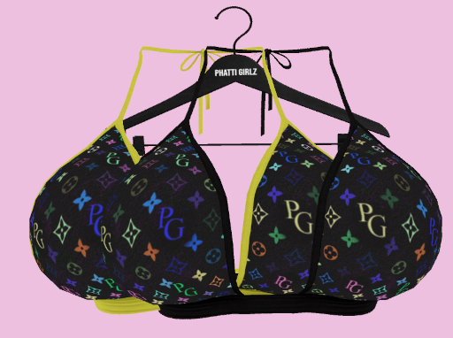 :PG: PG Black Bra