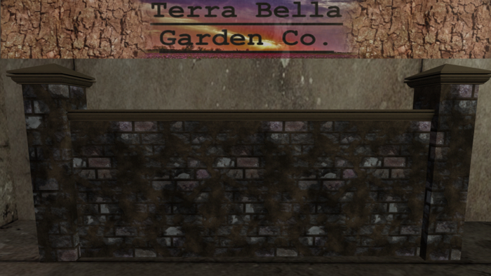 Run Down Stone Fence