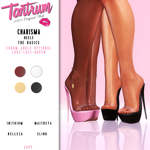 Tantrum - Charisma Heels - The Basics 