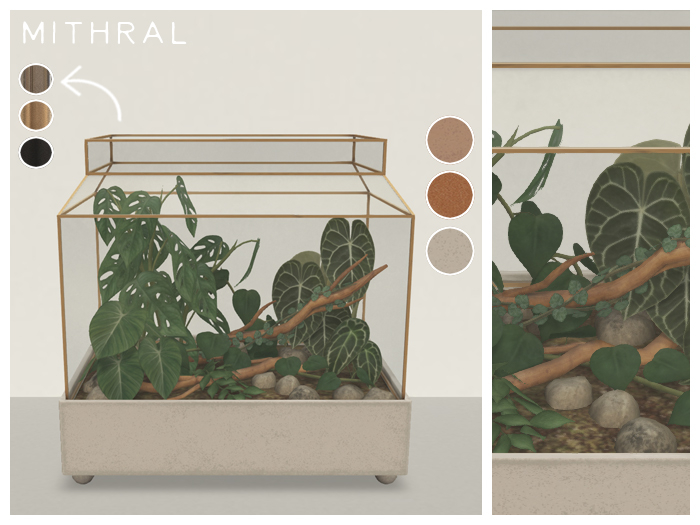 Mithral * Framed Terrarium (Pack A)