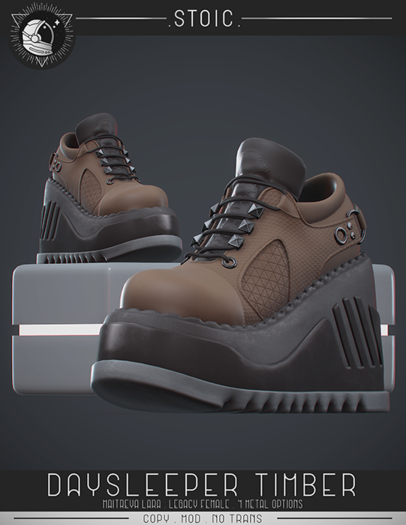 .STOIC. DAYSLEEPER PLATS TIMBER