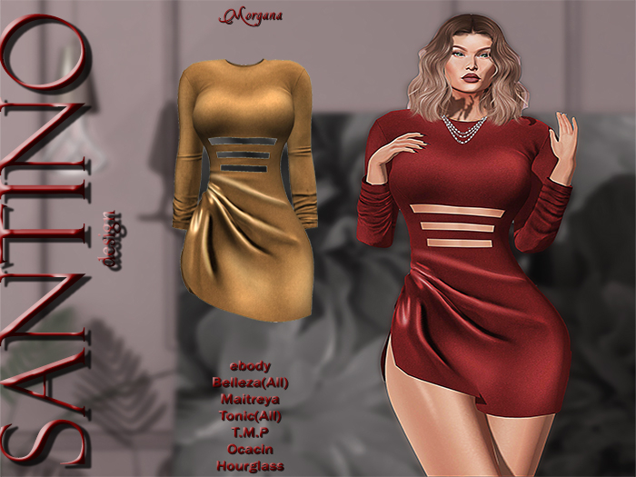 Santino Design-Mini Dress-Beiege