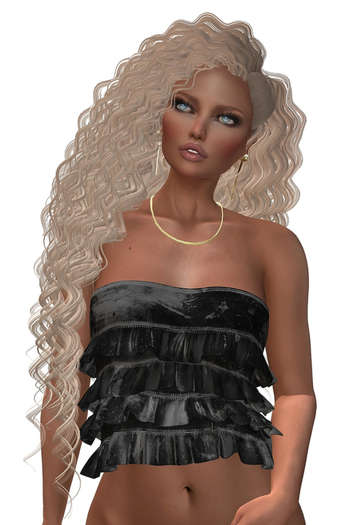 Ruffles Strapless Top Farah R MAITREYA & MAITREYA PETITE