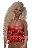 Ruffles Strapless Top Farah M MAITREYA & MAITREYA PETITE