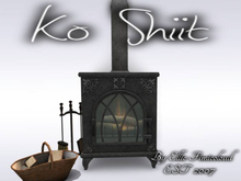 [KO SHIIT] Vivienne Wood Stove Black