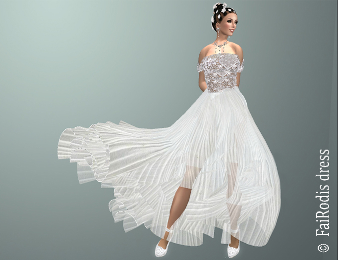 FaiRodis Annette wedding dress DEMO pack