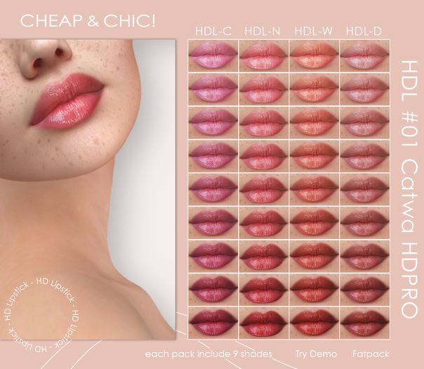Cheap & Chic! HDL-W #01 [Catwa HDPro]