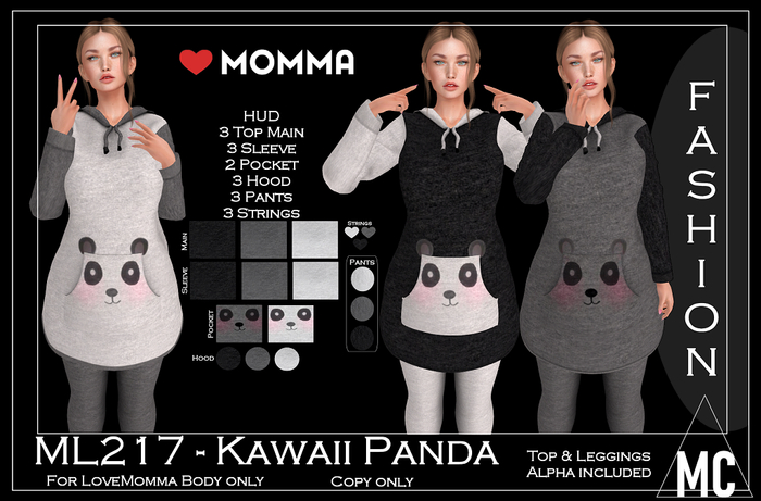 <MC> LM217-Kawaii Panda (add me)