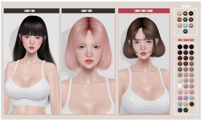 VCO HAIR - Luney / 002 [ Wine ]