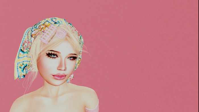 *Njoy* Wrapped Curlers Blond