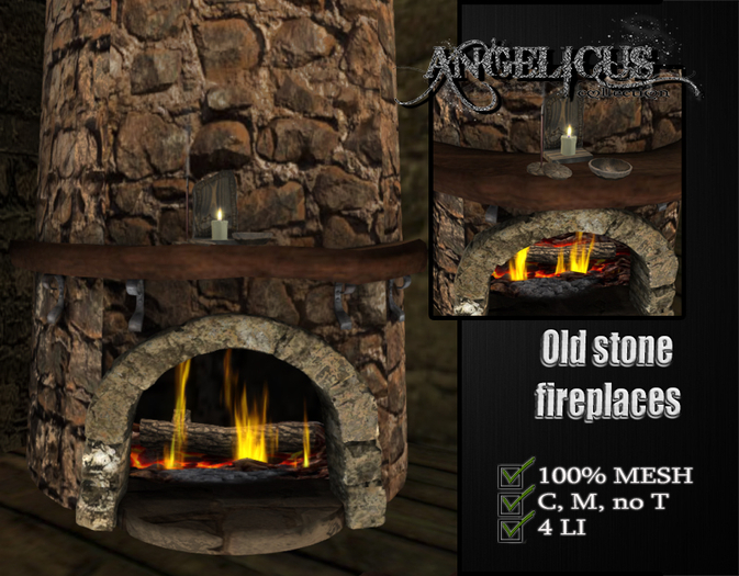 ::ANCELICUS:: Old Stone fireplace vol.1