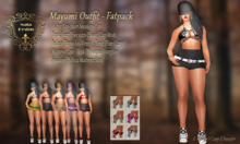 Nala Design - Mayumi Outfit  Fatpack  -  Mesh  Bodies