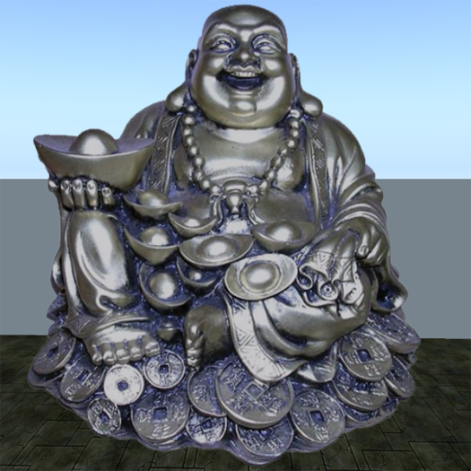 buddha  silver