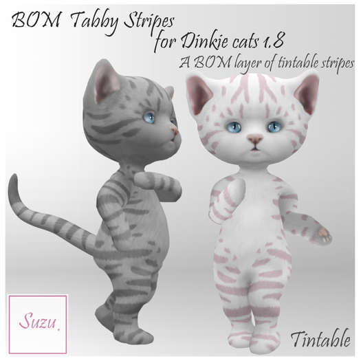*SZ* BOM Tabby Stripes for Dinkies