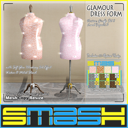 SMASH - Glamour Dress Form (Giraffe-Set2) BOXED