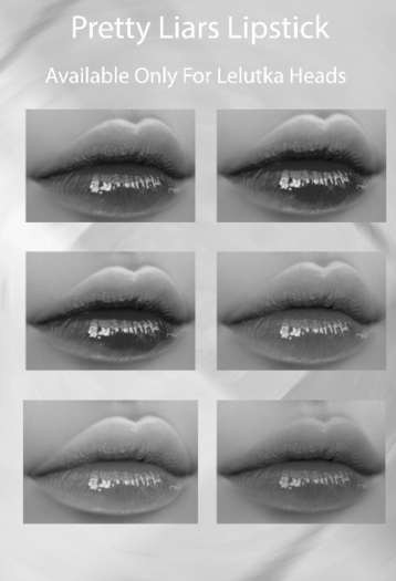 K. BEAUTY - DEMO PRETTY LIARS LIPSTICK LELUTKA