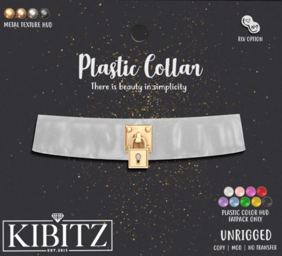 Kibitz - Plastic collar - yellow