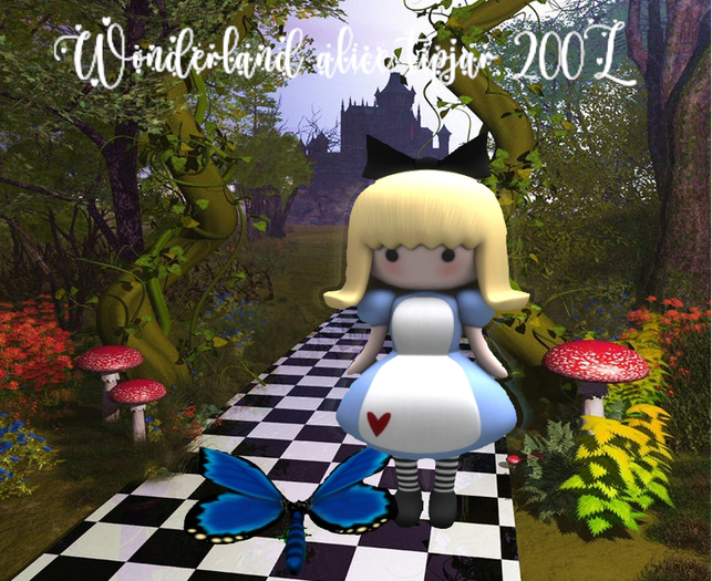 wonderland tipjar bagged