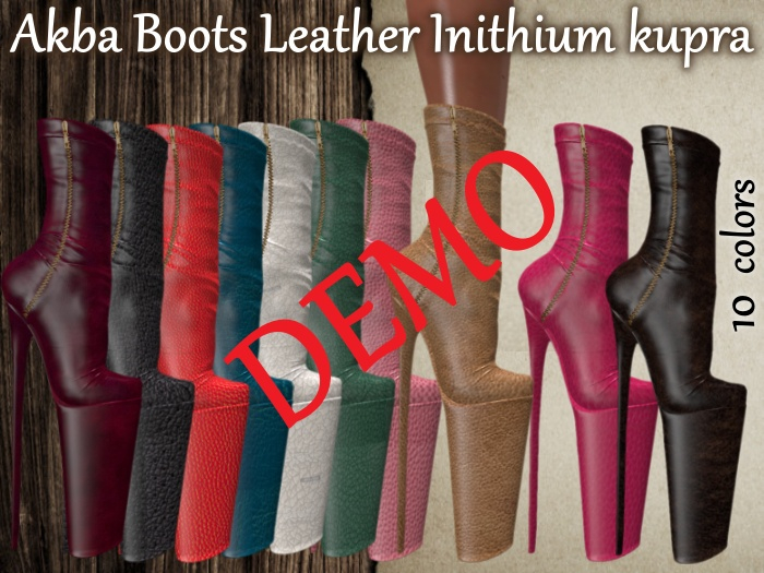 Akba Boots Leather Inithium kupra {Add Me} DEMO