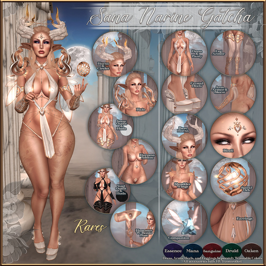 :[P]:- Sana Narine Gatcha [Lara] - Legs - Essence