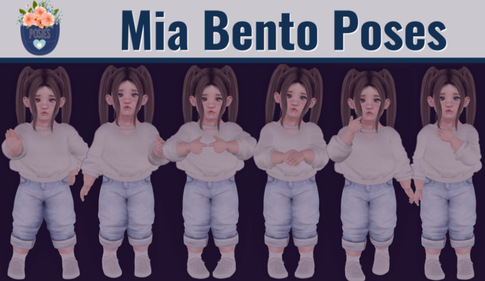 Posies - Mia Bento Poses
